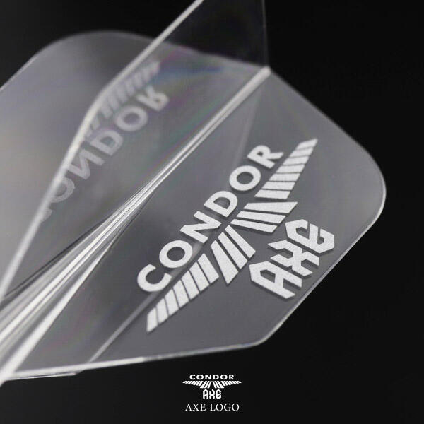 Plumas Condor Axe Shape Clear Logo L 33. 5mm 3 Uds.