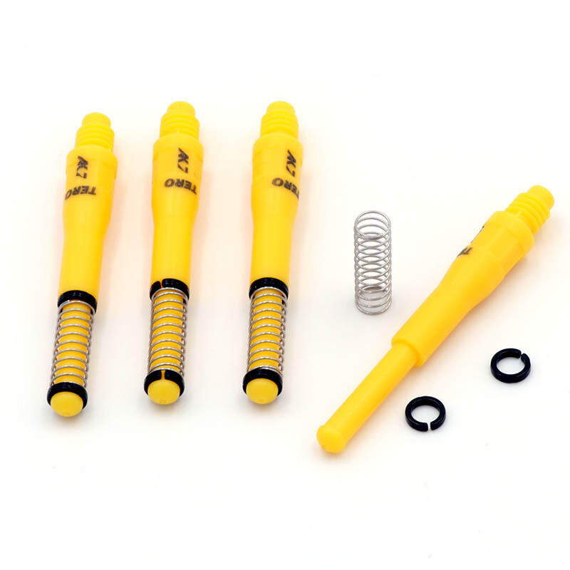 Cañas Shaft Cuesoul Tero Flights Yellow 40mm