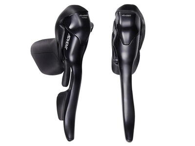 Advent drop bar dual control hendels 1x9 speed - zwart
