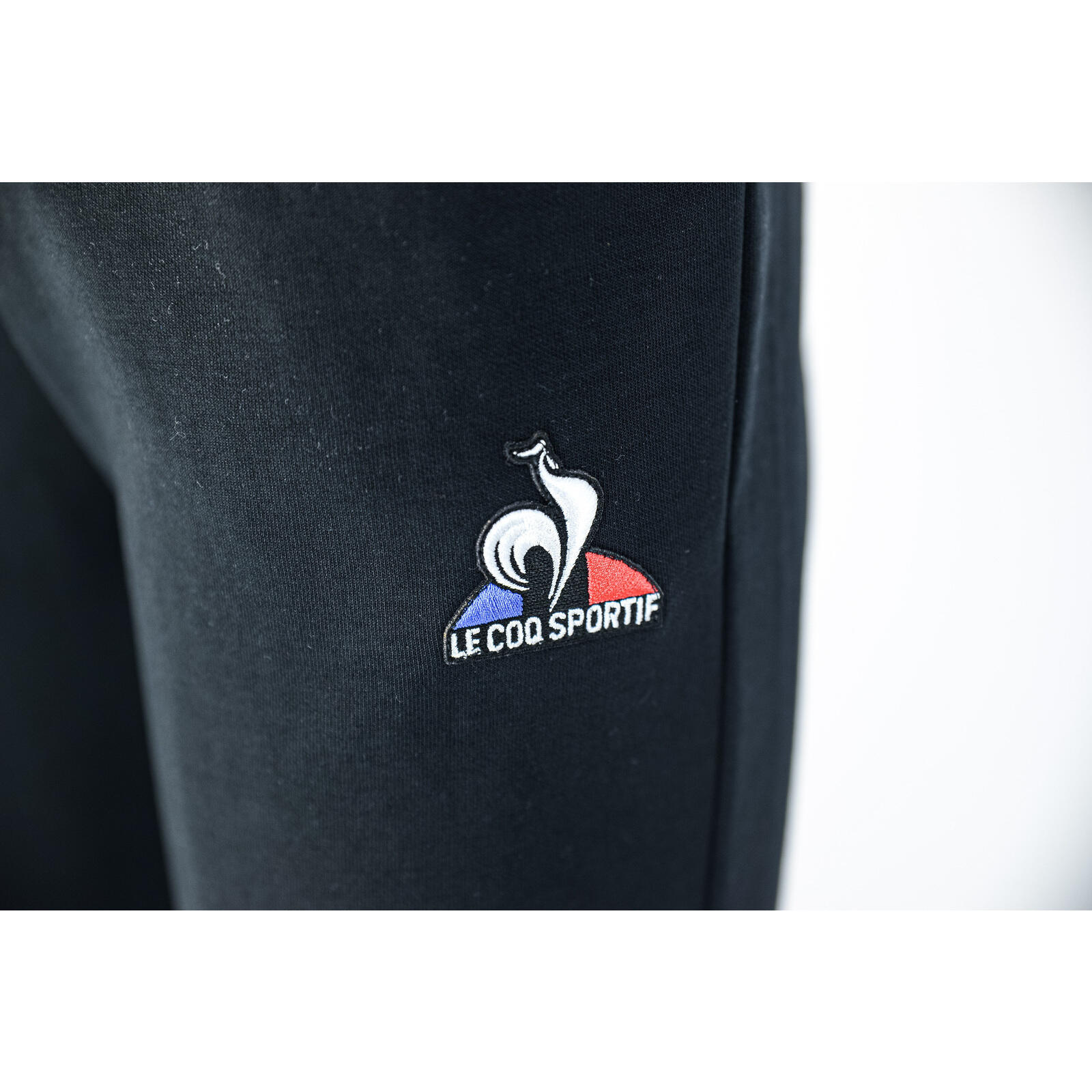 Pantalon Le Coq Sportif Essential, Noir, Hommes 5/5