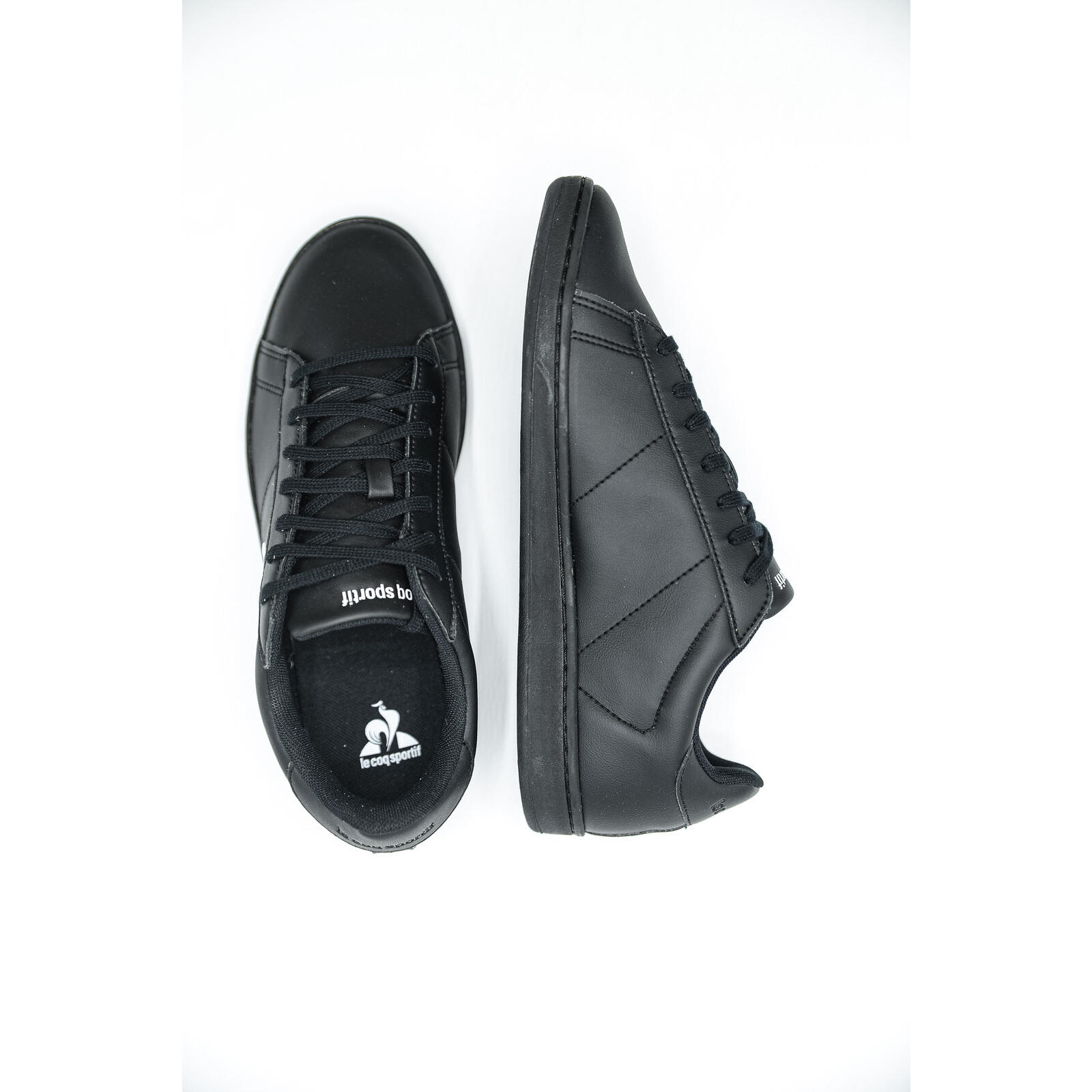 Baskets Le Coq Sportif Courtset, Noir, Hommes 2/5