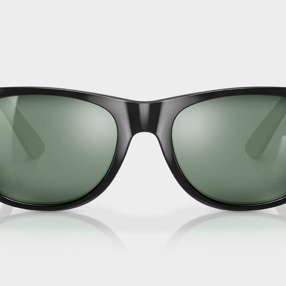 Gafas de sol de acetato reciclado surf Hombre y Mujer Kyoto SIROKO Negro 1/7