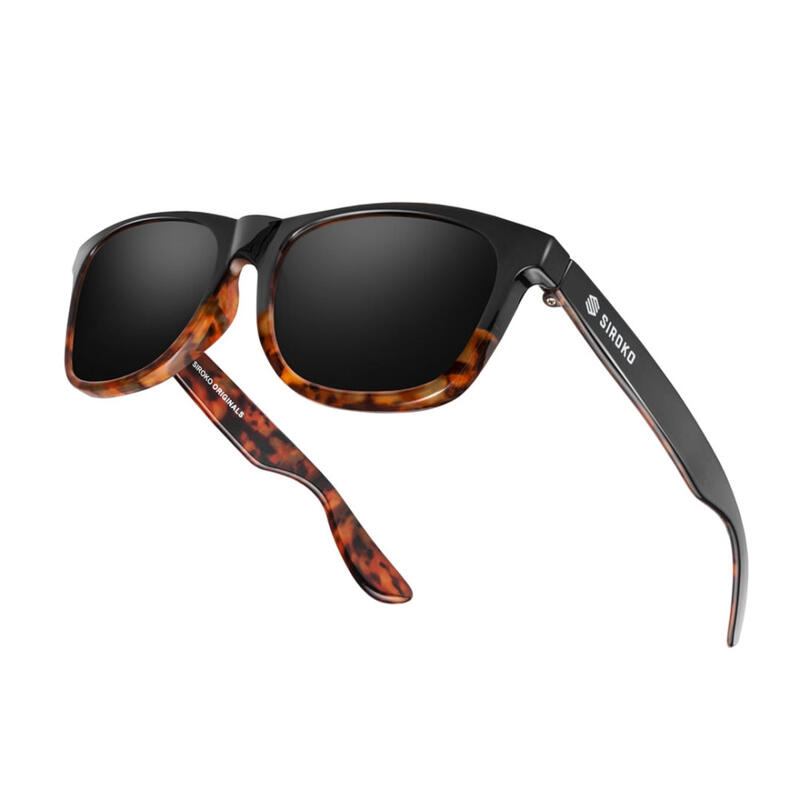 Gafas de sol originals surf Hombre y Mujer Fiji SIROKO Negro