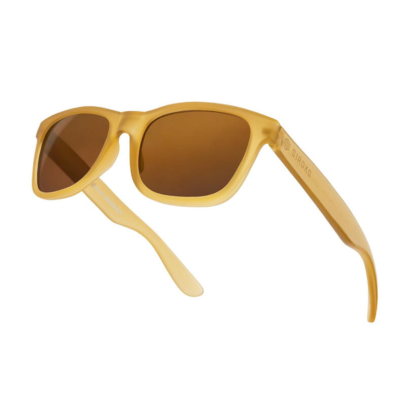 Gafas de sol originals surf Hombre y Mujer Camel SIROKO Marrón