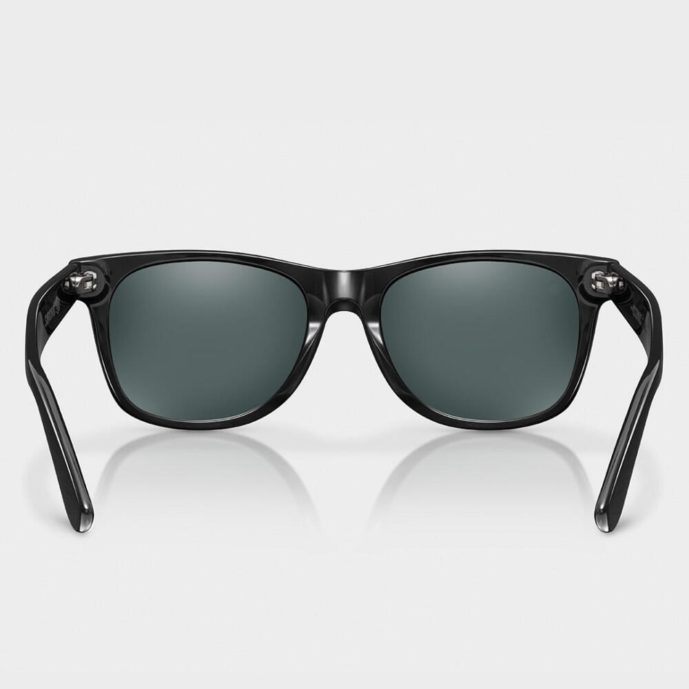 Lunettes de soleil acétate recyclé Surf Homme et Femme Oxford Noir 2/7