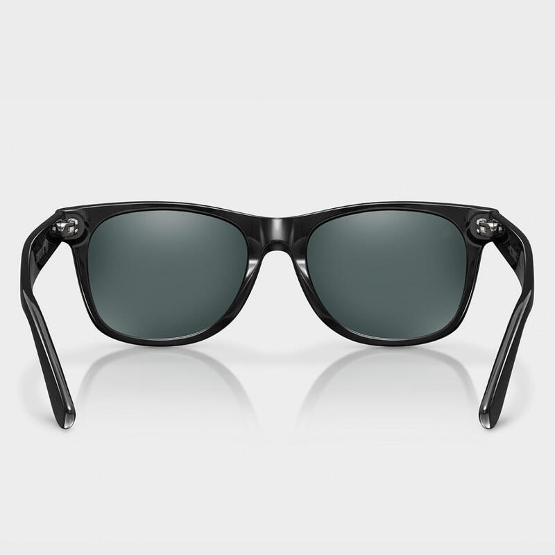 Lunettes de soleil acétate recyclé Surf Homme et Femme Oxford Noir