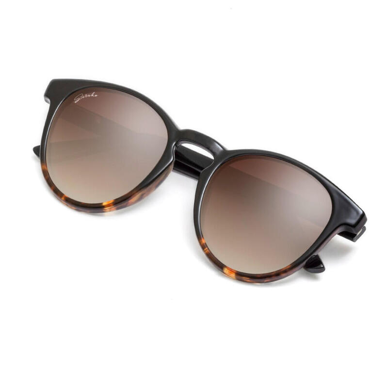 Lunettes de soleil fashion rondes Surf Homme et Femme Ibiza Noir