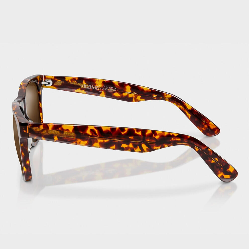 Recycled acetate sunglasses Surf Men and Women Temple Brown