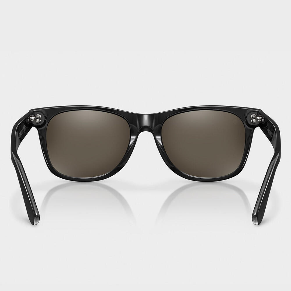 Lunettes de soleil acétate recyclé Surf Homme et Femme The City Noir 2/7
