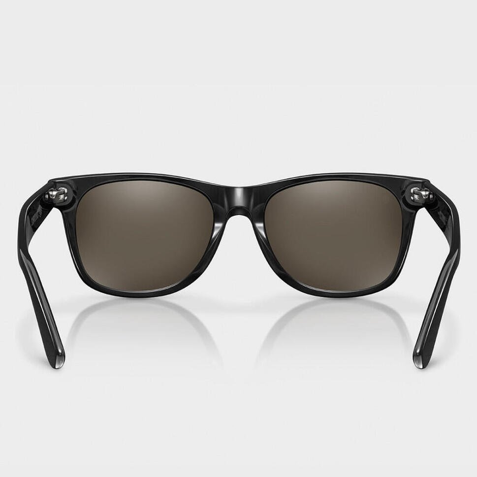 Mężczyzna i kobieta Surf Okulary z recyklingowanego octanu The City Czarny