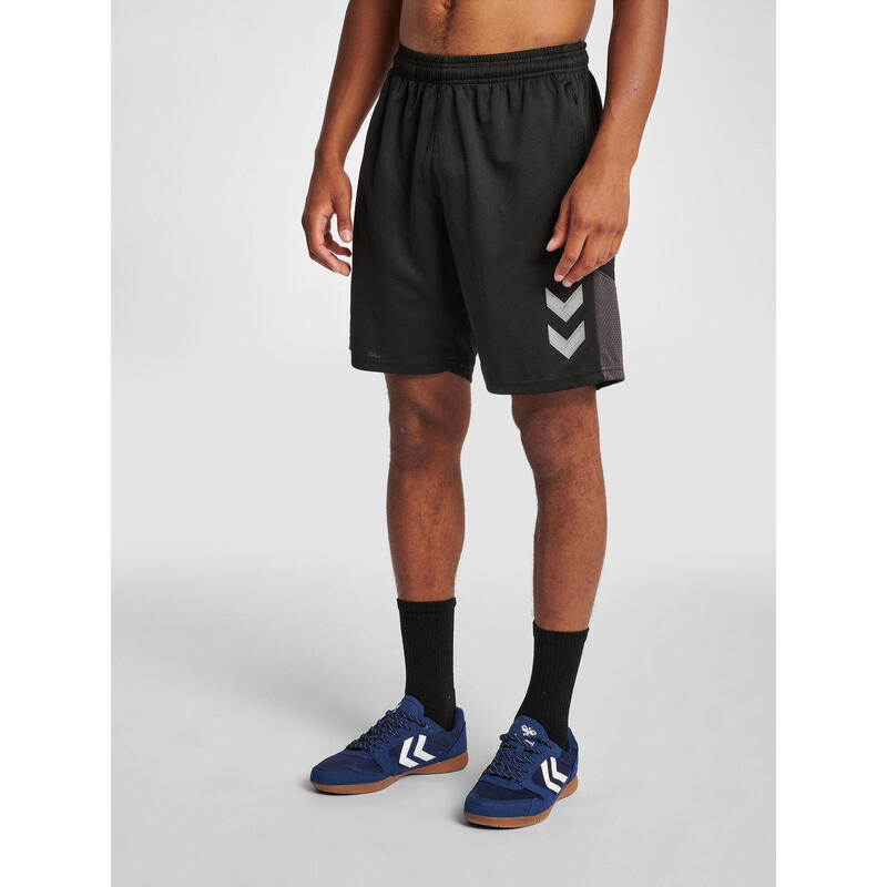 Short Hmllead Multisport Homme Respirant Absorbant L'humidité Hummel