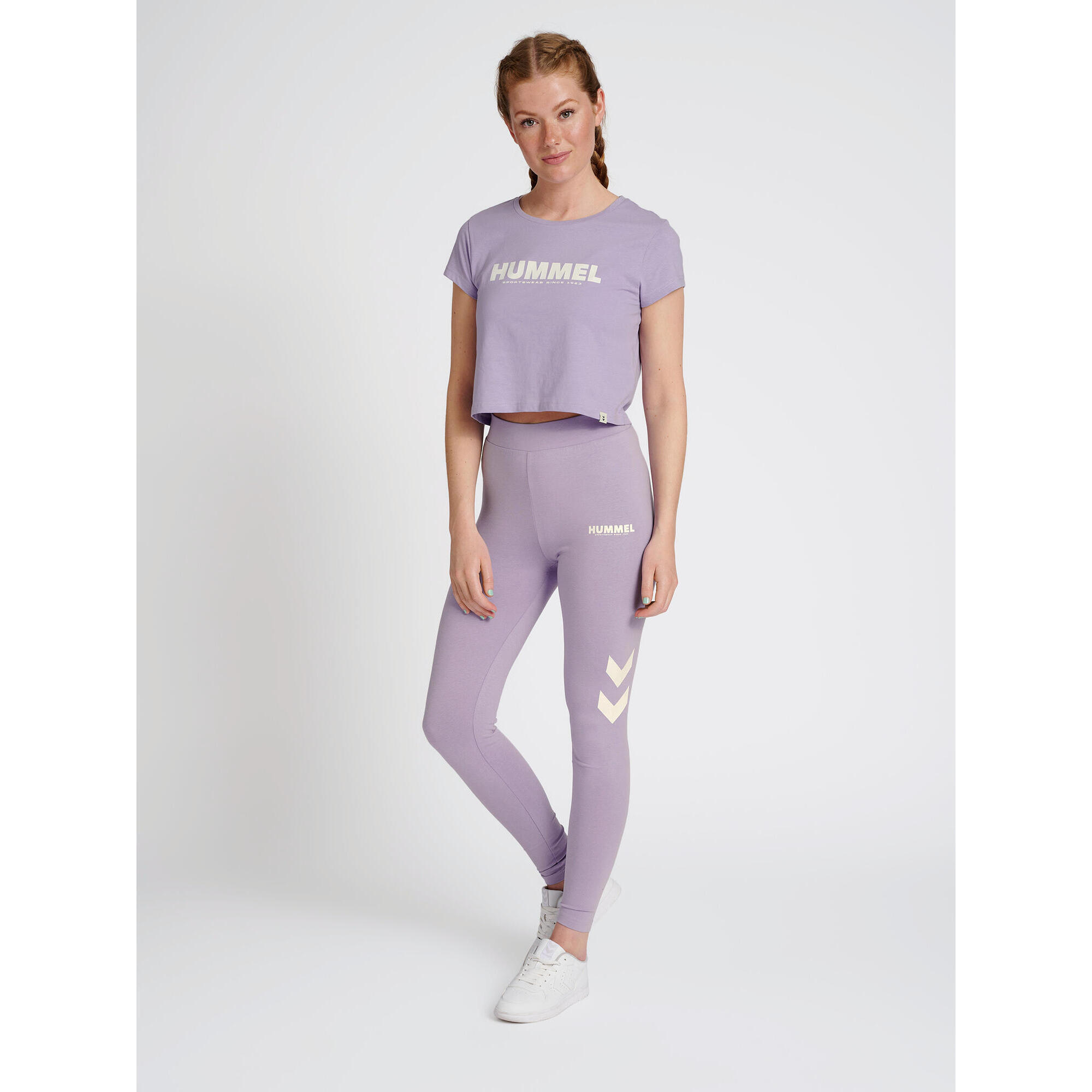 HUMMEL Women's crop T-shirt Hummel Legacy