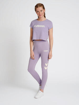 Hmllegacy Woman Cropped T-Shirt T-Shirt S/S Damen