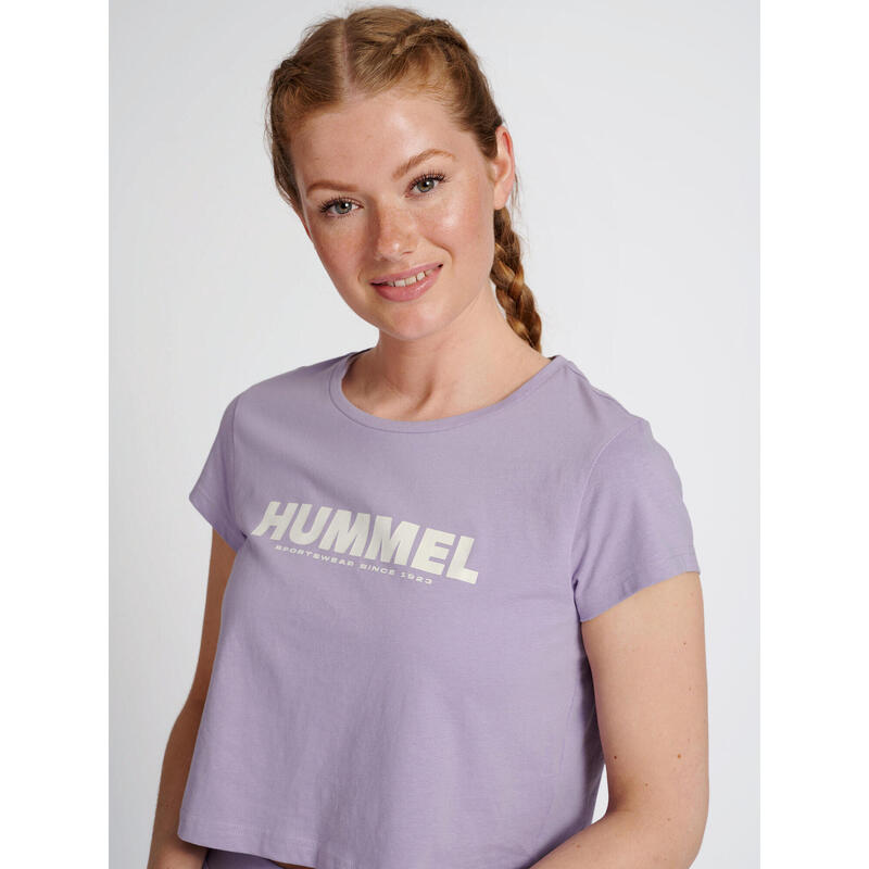 Hummel T-Shirt S/S Hmllegacy Woman Cropped T-Shirt