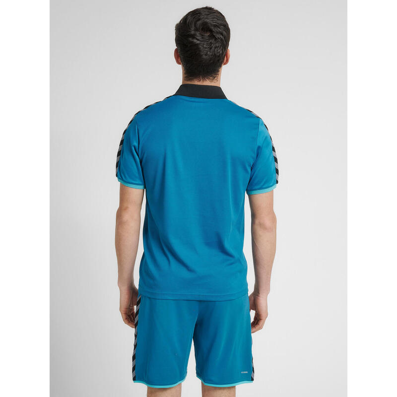 Polo Hmlauthentic Multisport Homme Respirant Absorbant L'humidité Hummel