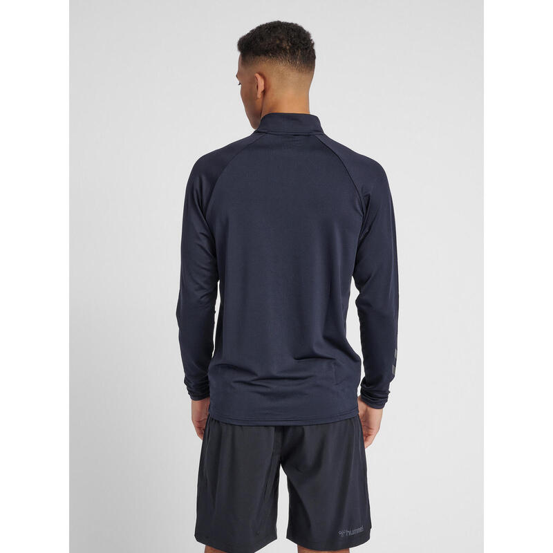 Sweatshirt Mit Kurzem Reißverschluss Herren