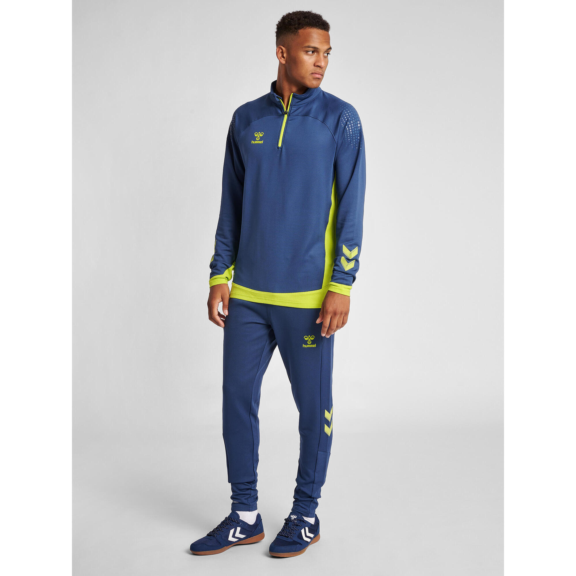 Hummel - Hose Hmllead Football Homme Séchage Rapide Hummel - Pantalons - Bleu - 36 Xs - Decathlon