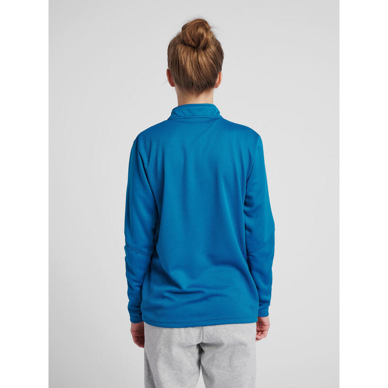 Hmlauthentic Half Zip Sweatshirt Woman Zipped Neck Sweatshirt