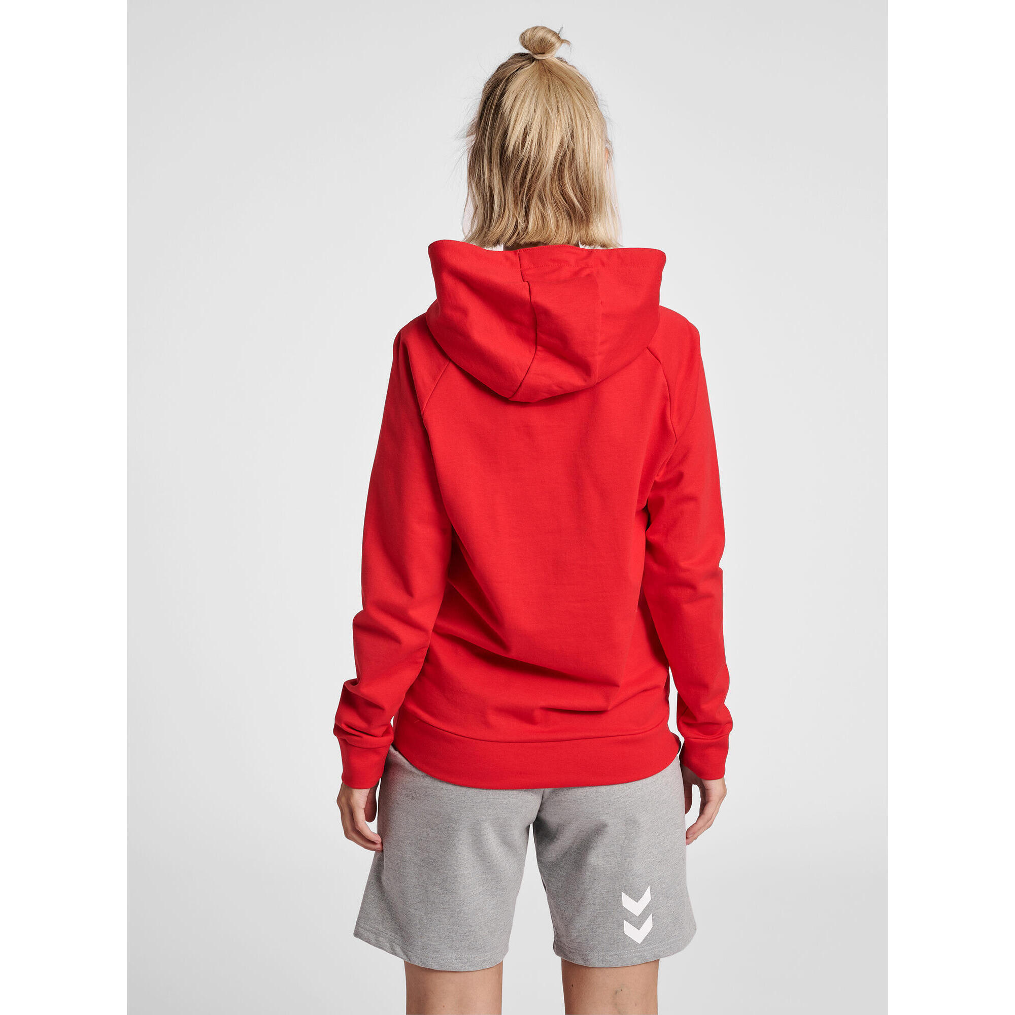 Felpa con cappuccio da donna Hummel Cotton Logo 3/7