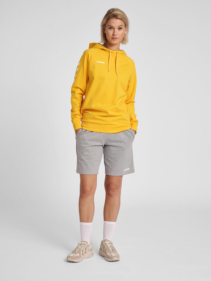 Bluza sportowa z kapturem damska Hummel Go Cotton Hoodie Woman