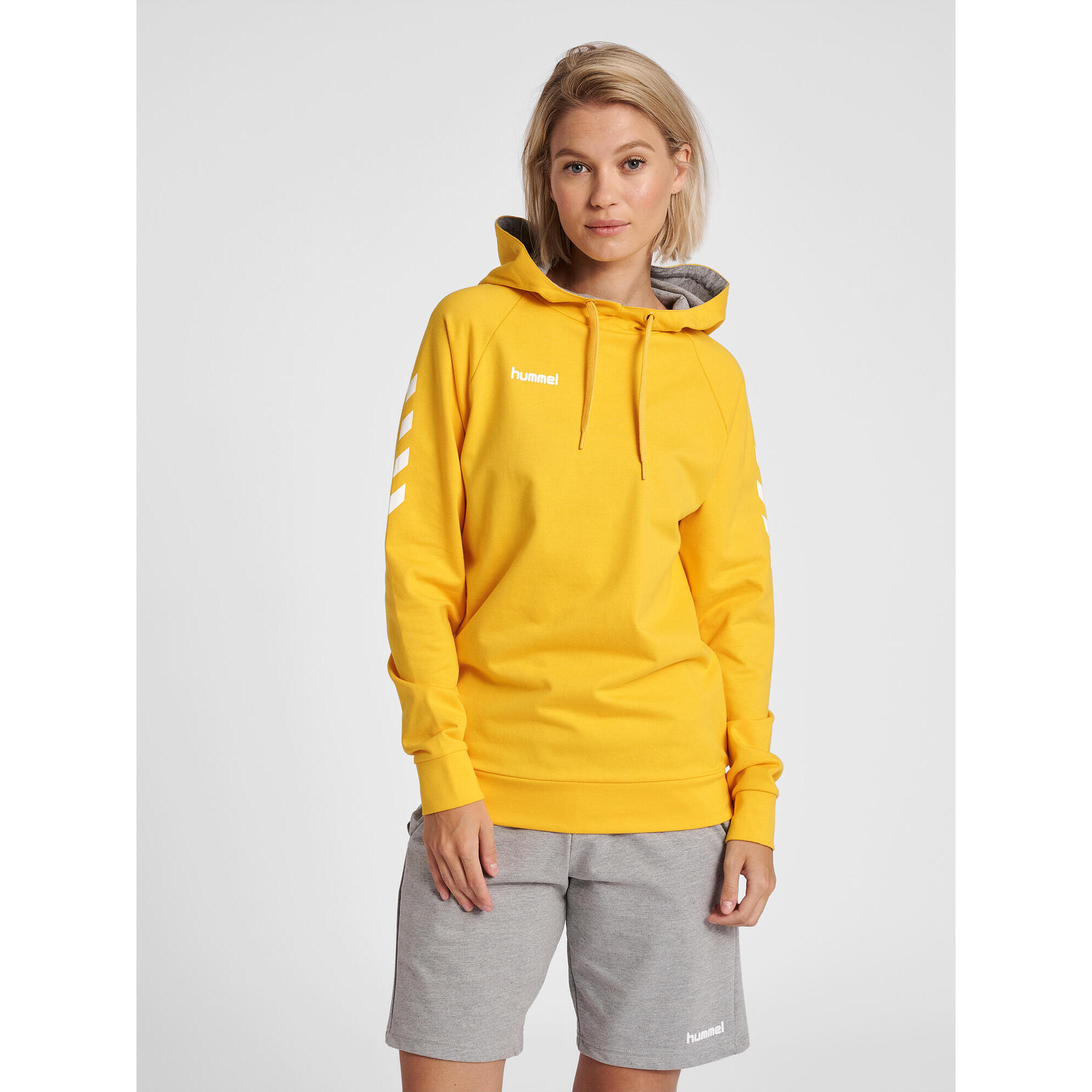 Hummel - Enfiler Chaussure D'Intérieur Hmlgo Femme Hummel - Sweat-shirt - Jaune|orange - 36 Xs - Decathlon