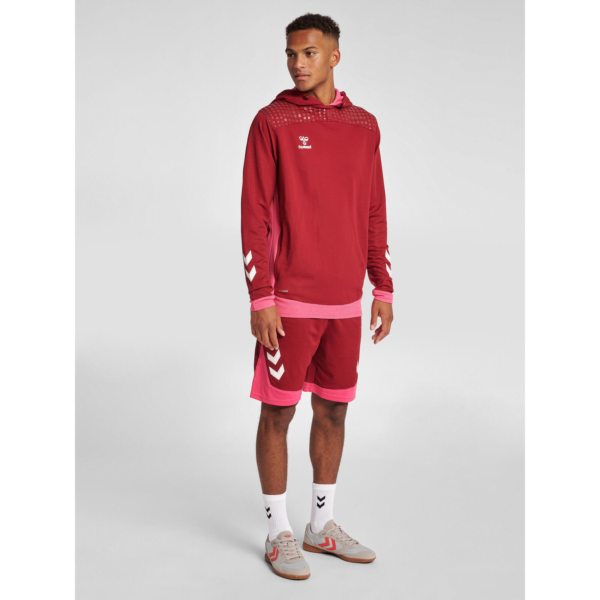 Verstellbare Taille Kapuzenpullover Hmllead Herren 2/7