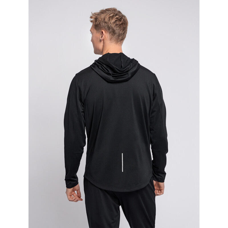 Fermeture Éclair Zip Kapuzenpullover Hmlaston Yoga Homme HUMMEL