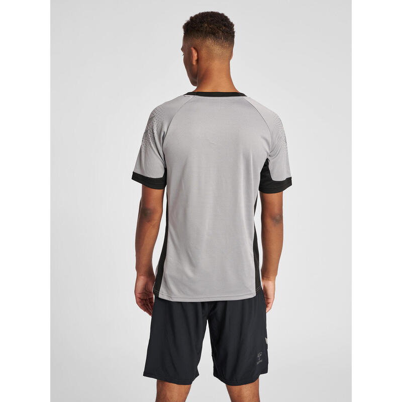 T-Shirt Hmllead Multisport Homme Design Léger Séchage Rapide Hummel