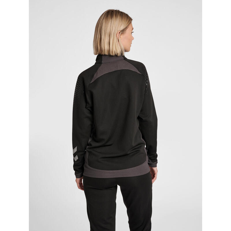 Casaco Hmllead Woman Half Zip com fecho de correr para mulher