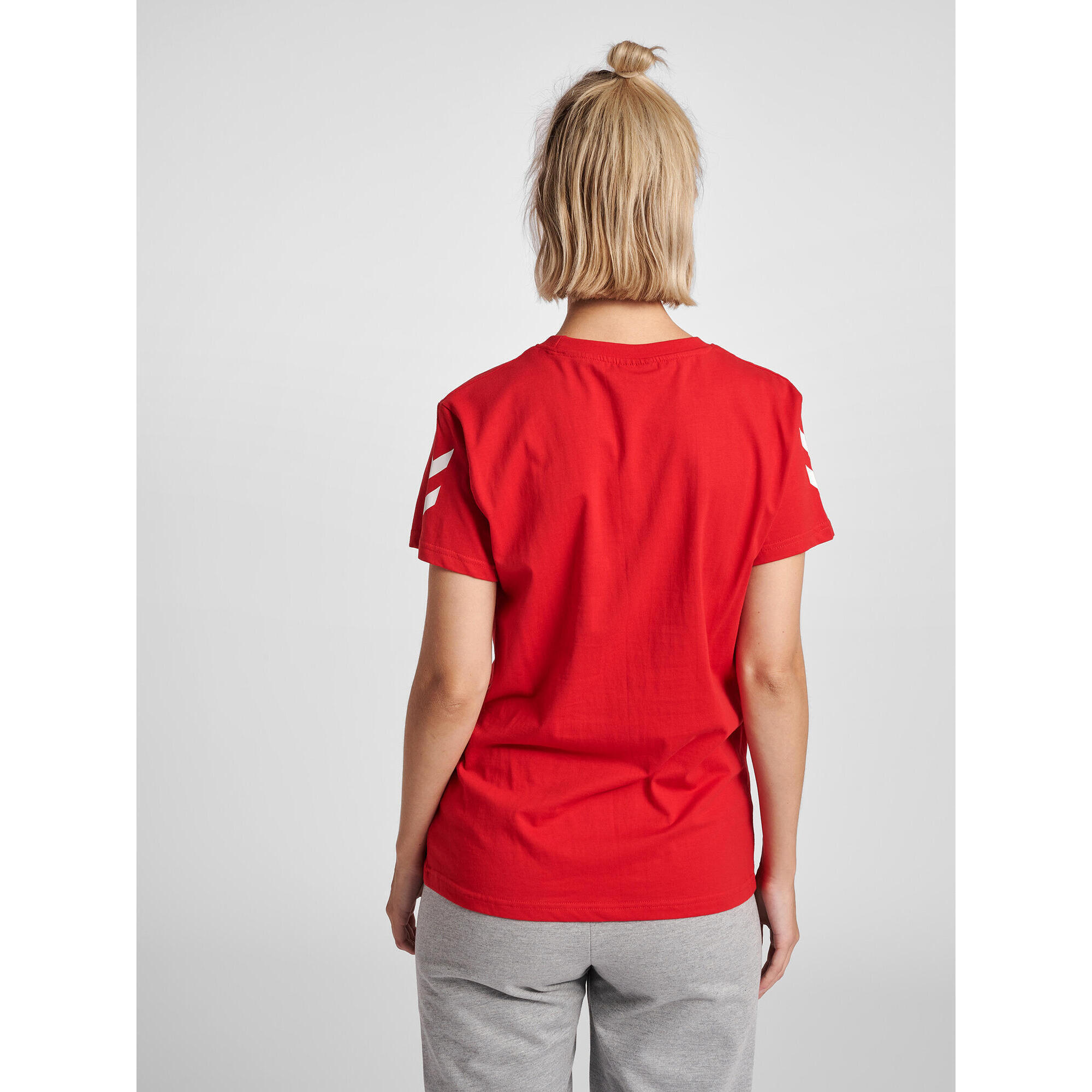 Koszulka sportowa z krótkim rękawem damska Hummel hmlGO cotton 3/7