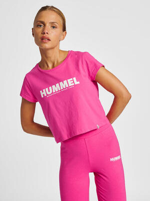 Hmllegacy Woman Cropped T-Shirt T-Shirt S/S Damen
