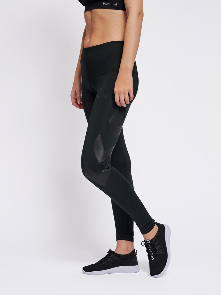 Damskie legginsy Hummel hmlparis high waist