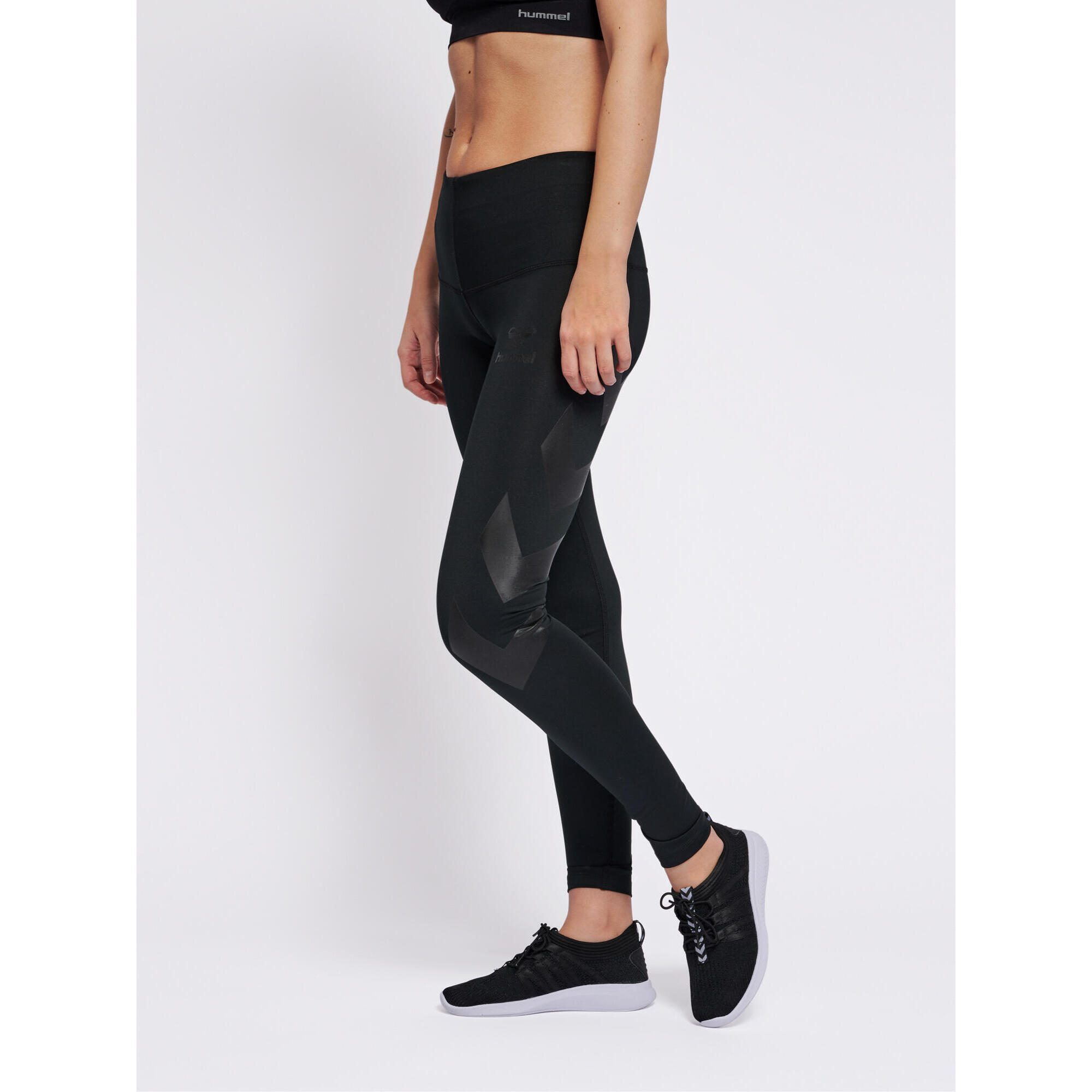 Damskie legginsy Hummel hmlparis high waist