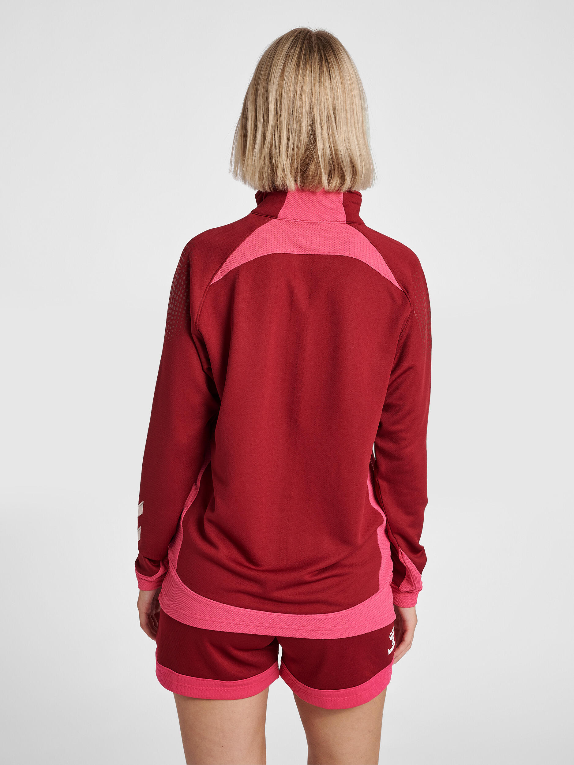 Demie-Fermeture Éclair Zip Sweat-Shirt Hmllead Femme 3/7