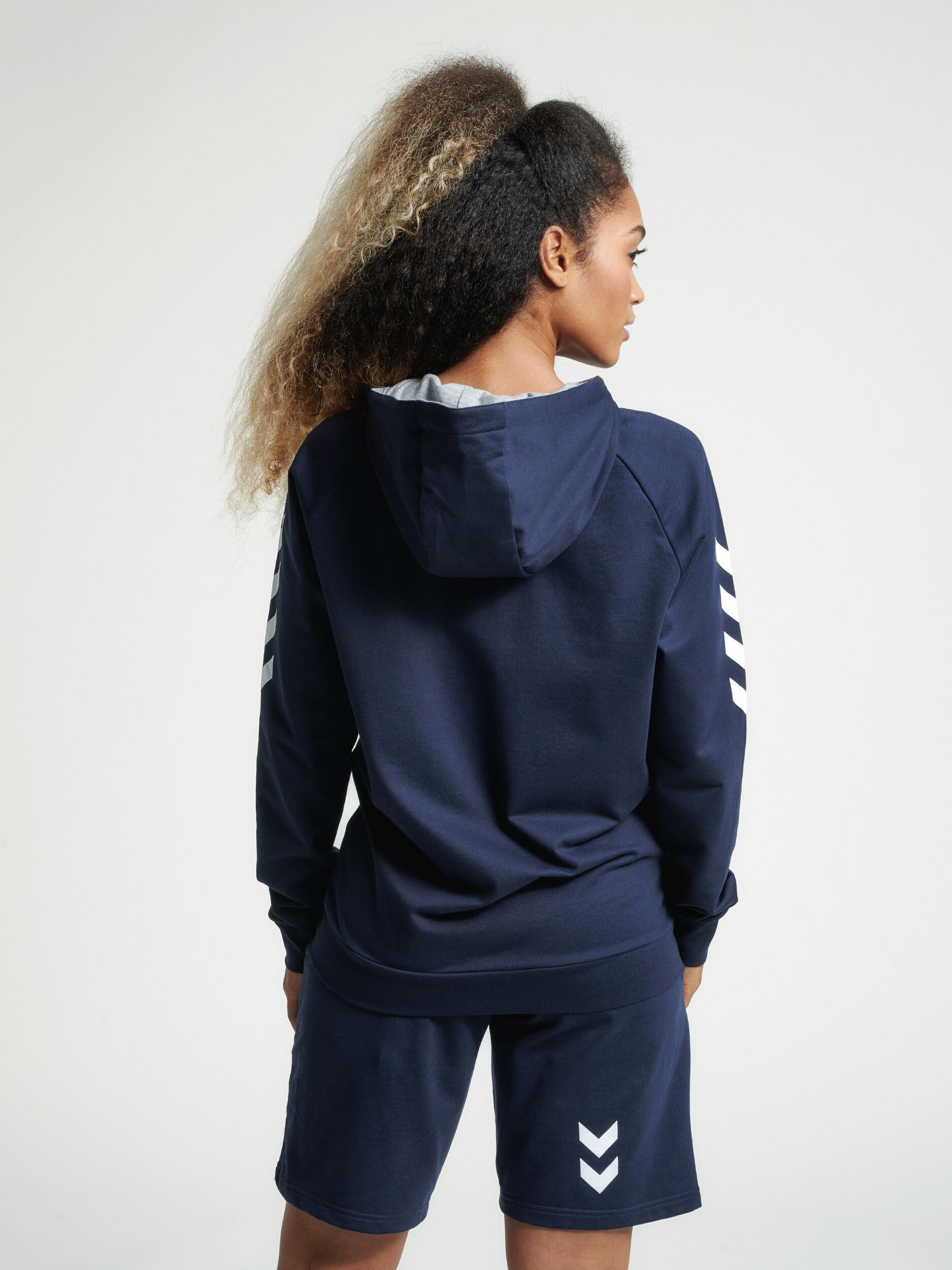 Reißverschluss Kapuzenpullover Hmlgo Damen HUMMEL 3/7
