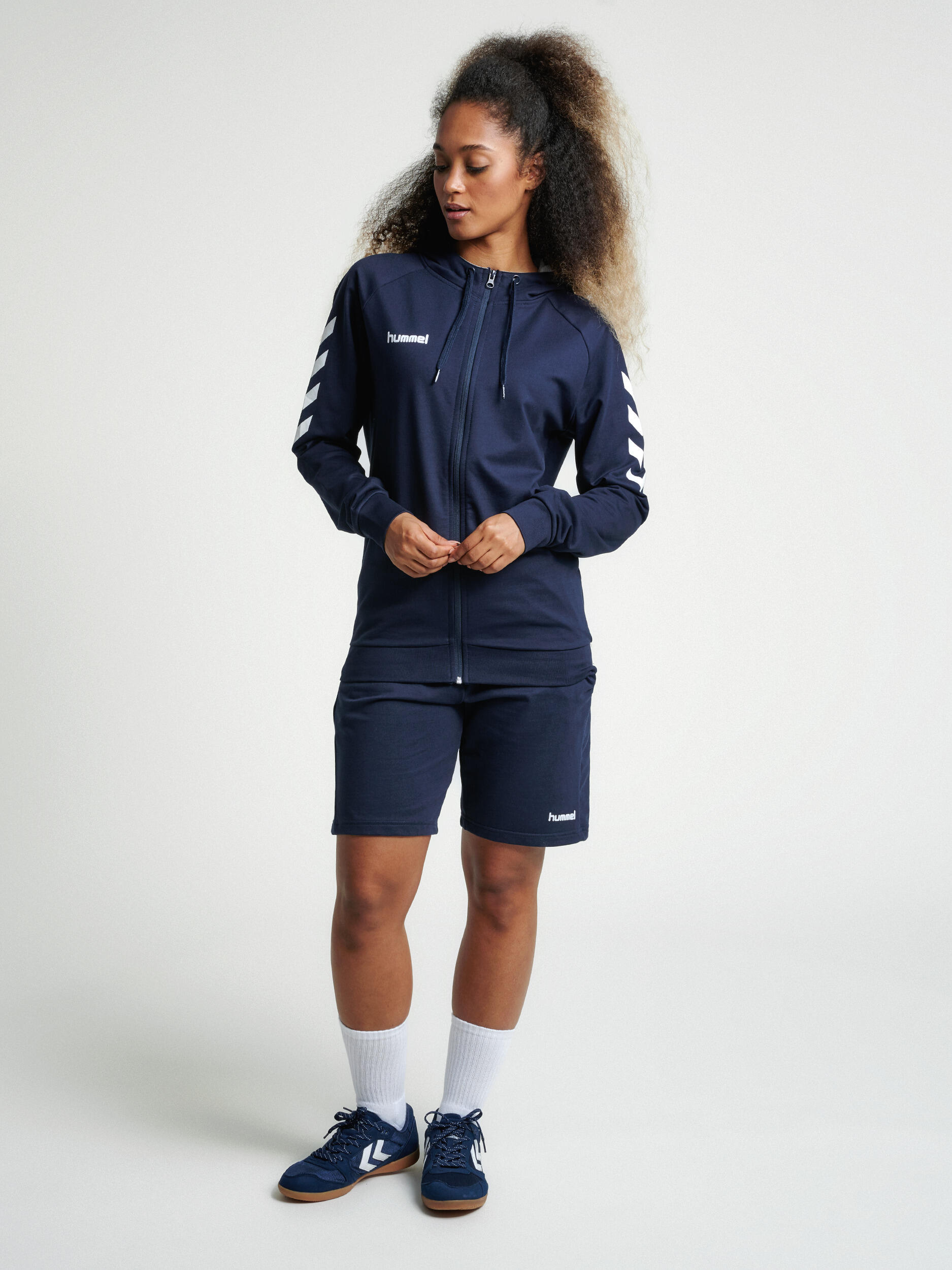 Reißverschluss Kapuzenpullover Hmlgo Damen HUMMEL 2/7