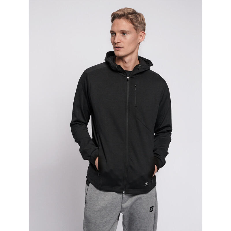 Bluza fitness męska Hummel hmltropper zip z kapturem