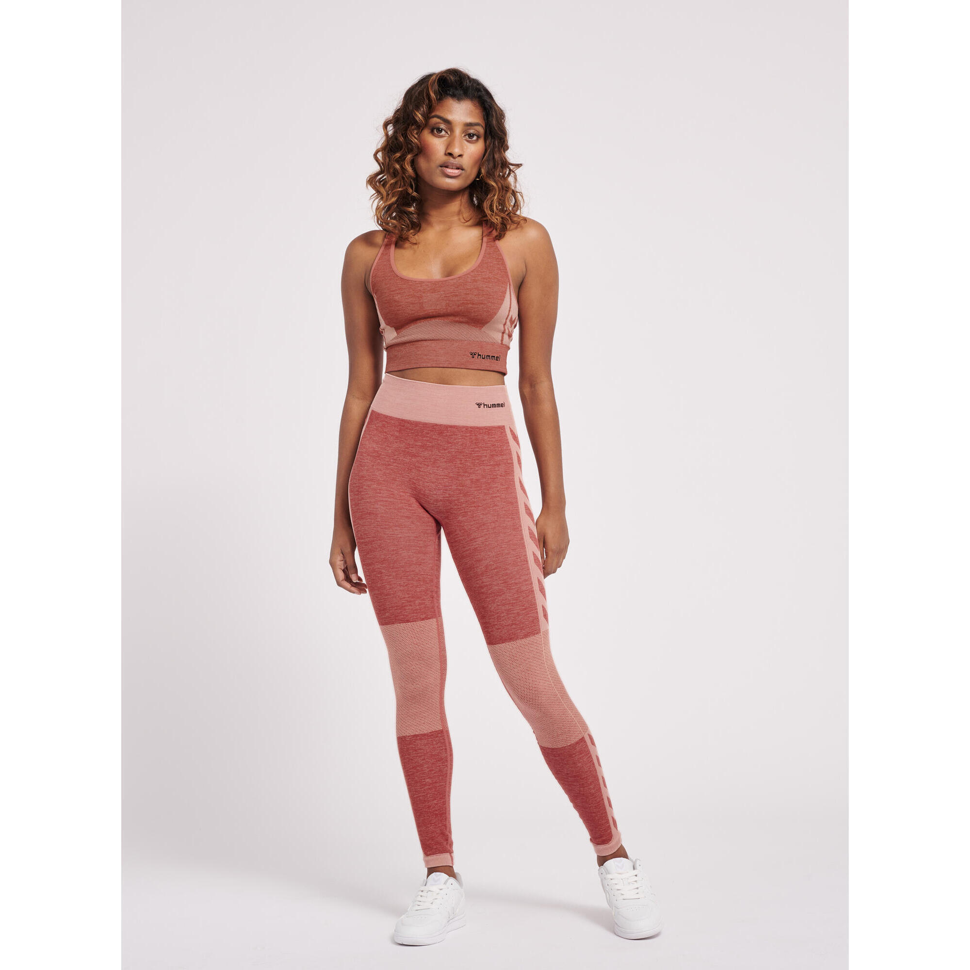 Leggings donna a vita media Hummel Clea 2/7