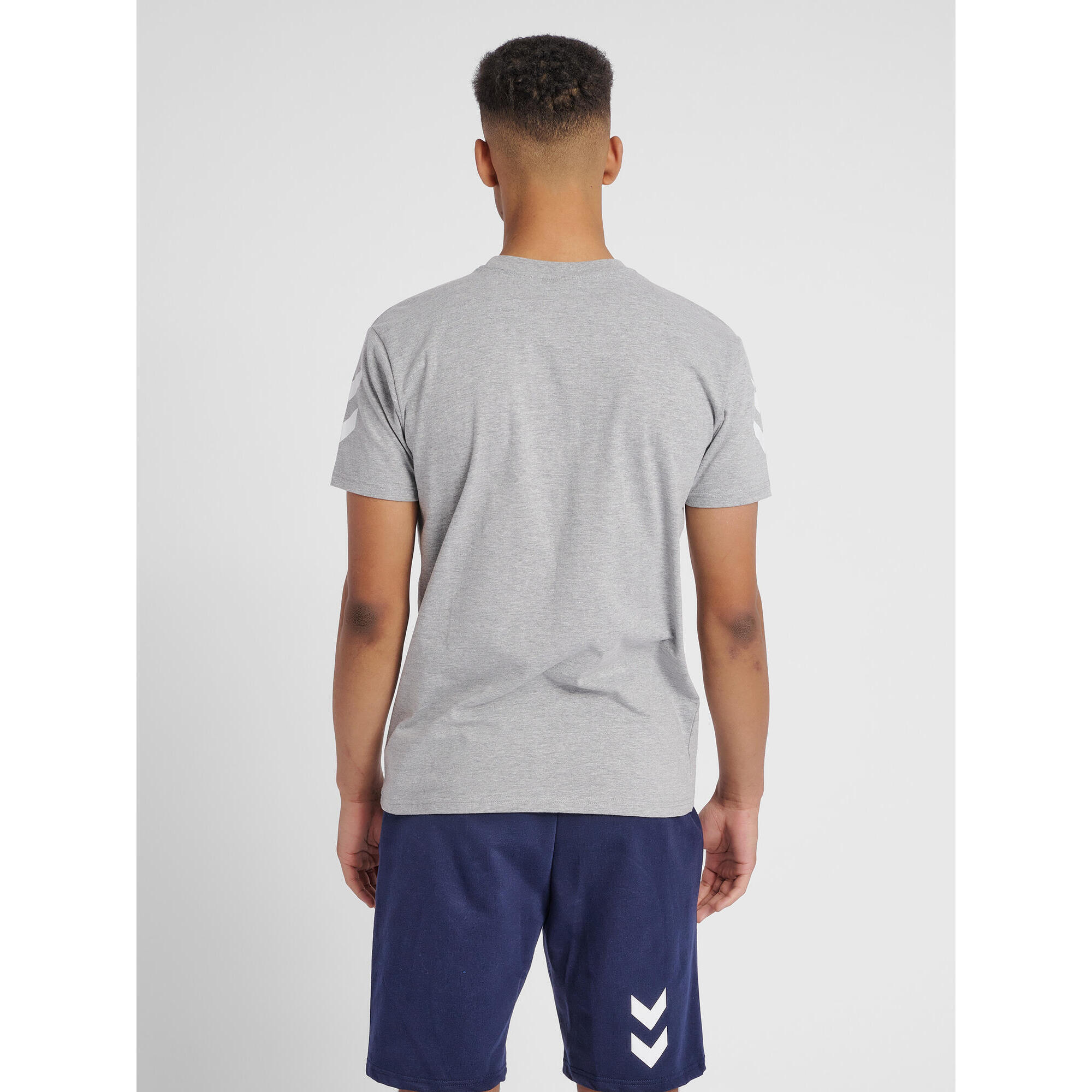 Koszulka sportowa z krótkim rękawem męska Hummel hmlGO cotton 4/7