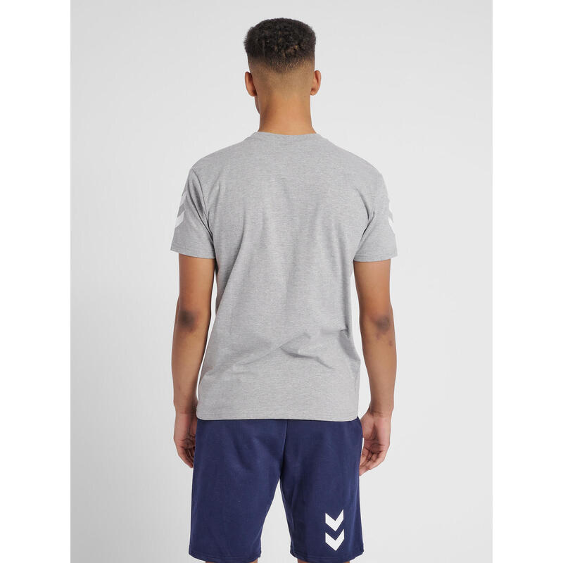Koszulka sportowa z krótkim rękawem męska Hummel hmlGO cotton