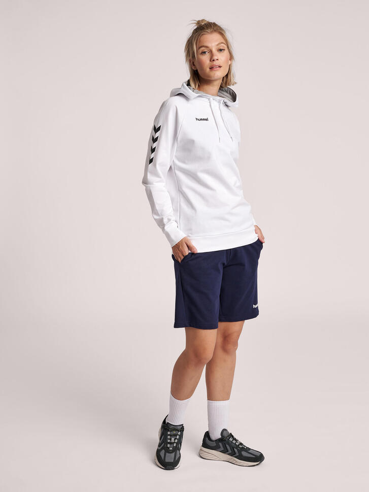 Bluza sportowa z kapturem damska Hummel Go Cotton Hoodie Woman