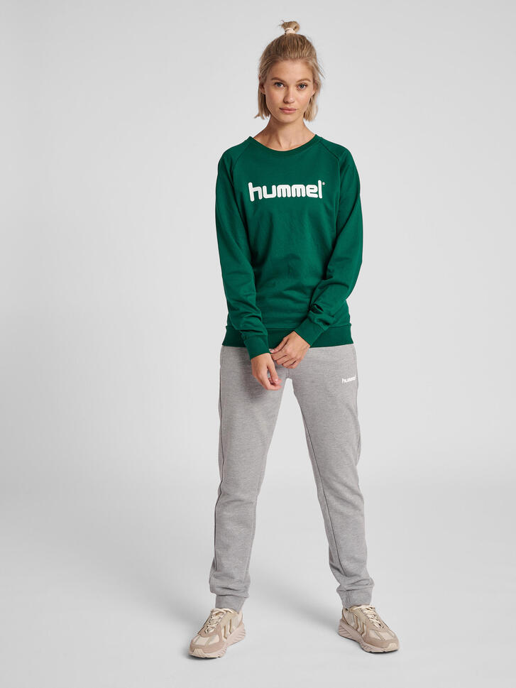 Bluza do piłki ręcznej damska Hummel Go Cotton Logo Sweatshirt Woman