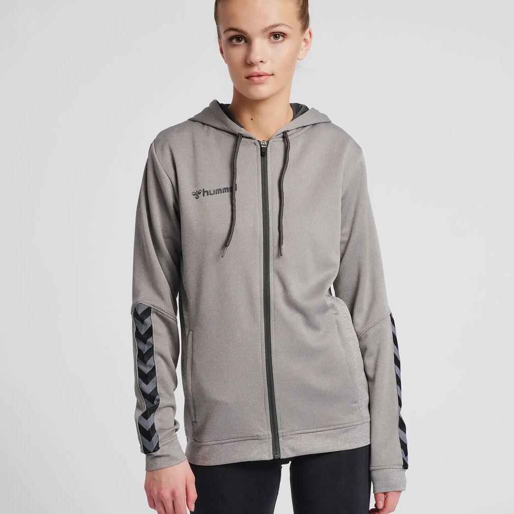 Women's hooded sweatshirt Hummel zip hmlAUTHENTIC Poly