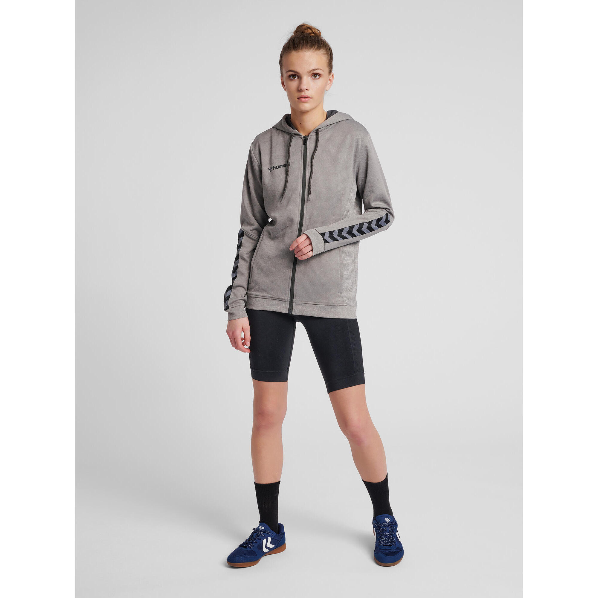 Camisola com capuz para mulher Hummel zip hmlAUTHENTIC Poly 2/7