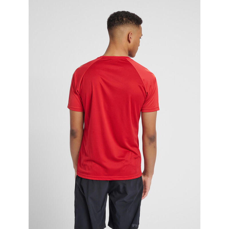 Camiseta Hmlauthentic Multideporte Hombre Transpirable De Secado Rápido Hummel