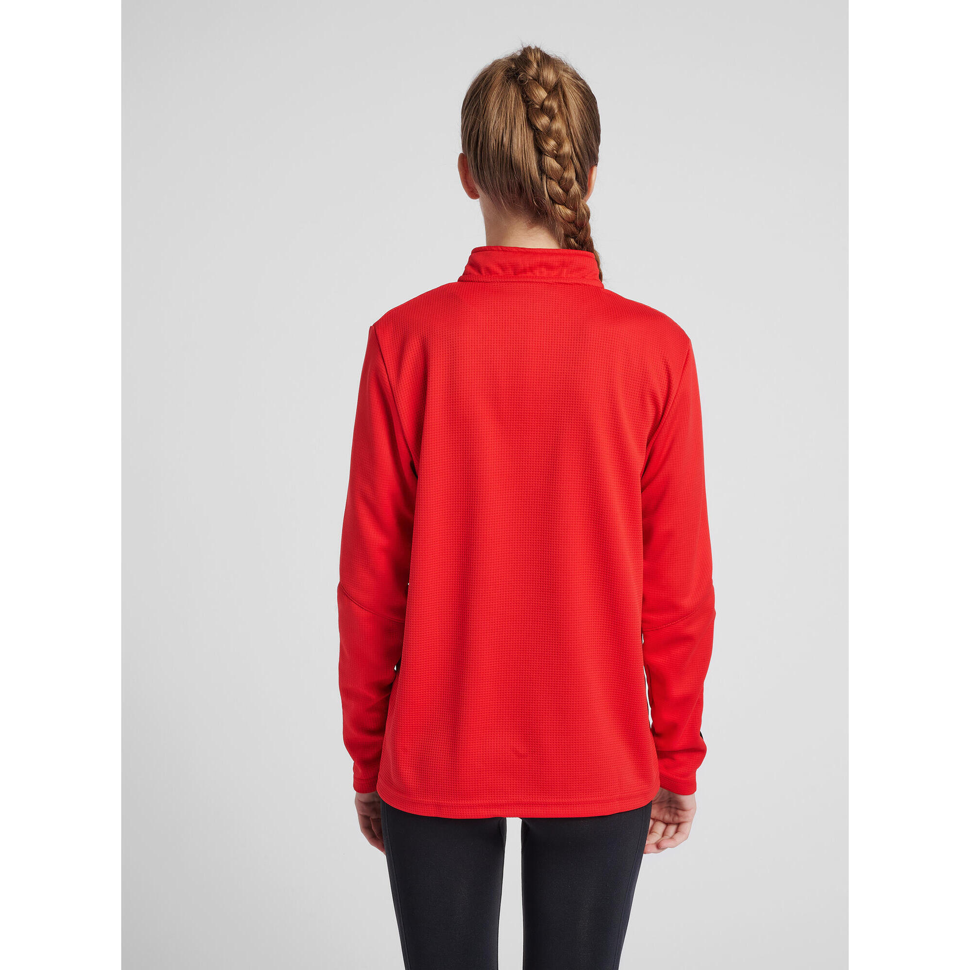 Zip Sudadera Hmlauthentic Multideporte Mujer Transpirable Diseño Ligero Hummel 3/7