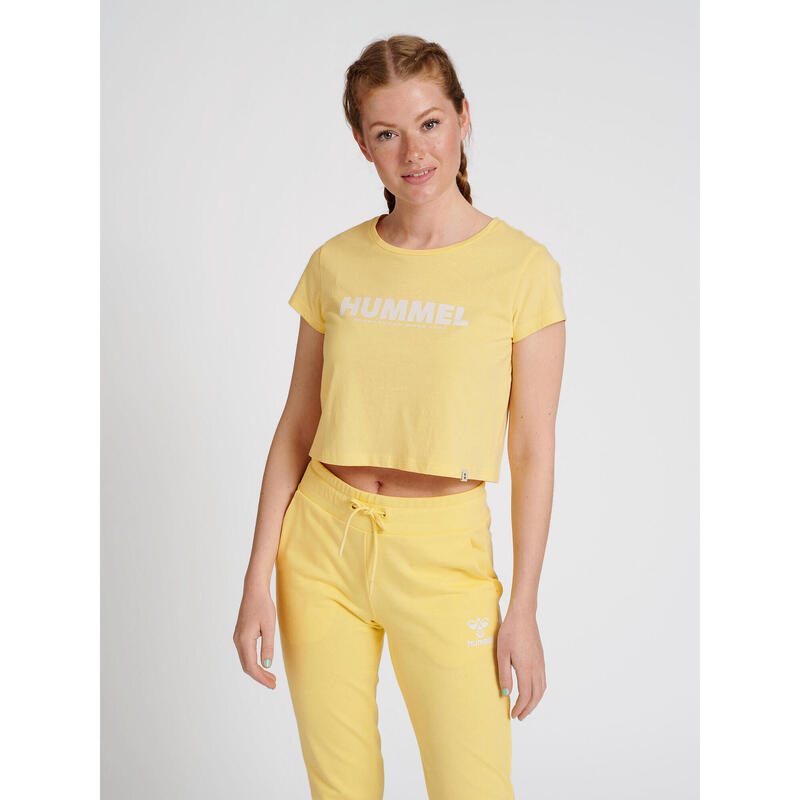 Hummel T-Shirt S/S Hmllegacy Woman Cropped T-Shirt