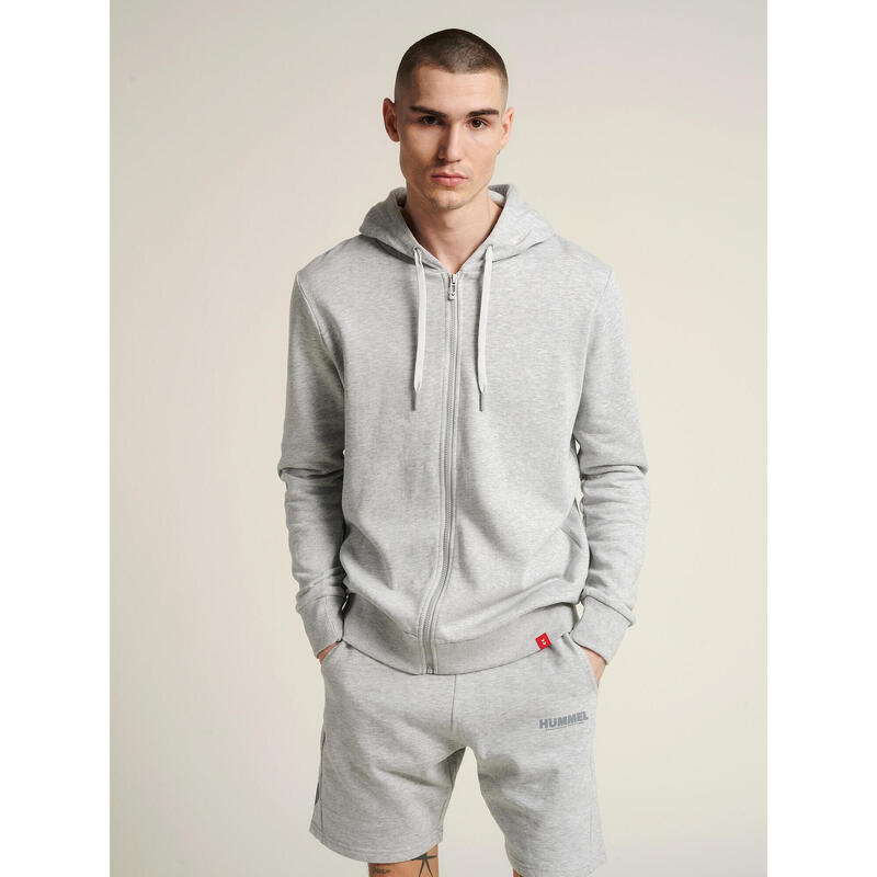 Fermeture Éclair Zip Kapuzenpullover Hmllegacy Adulte HUMMEL