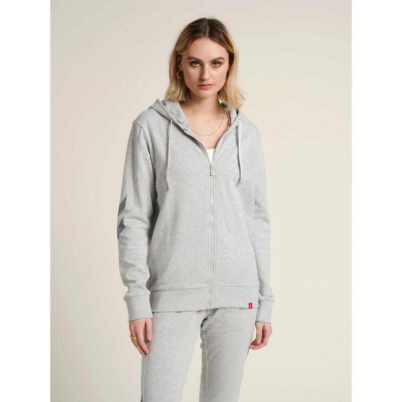 Fermeture Éclair Zip Kapuzenpullover Hmllegacy Adulte HUMMEL