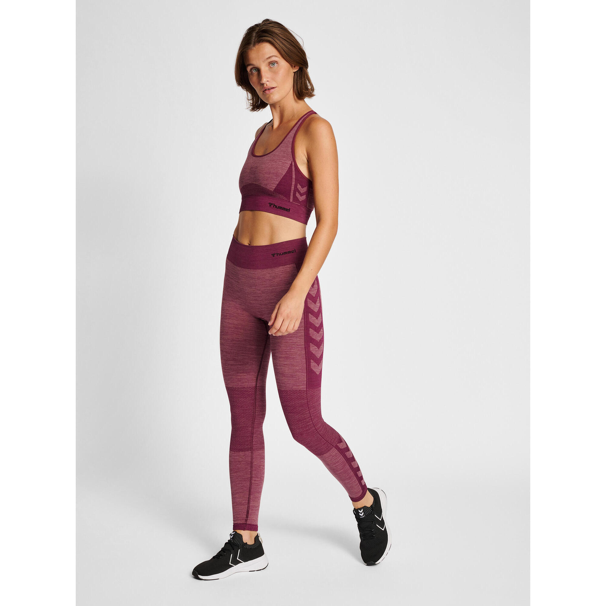 Hummel Legging donna a vita media Clea